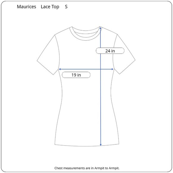 Maurices Women's White Lace Small, Sheer Floral Blouse Ruffle Sleeves, Boho Chic - Picture 2 of 9